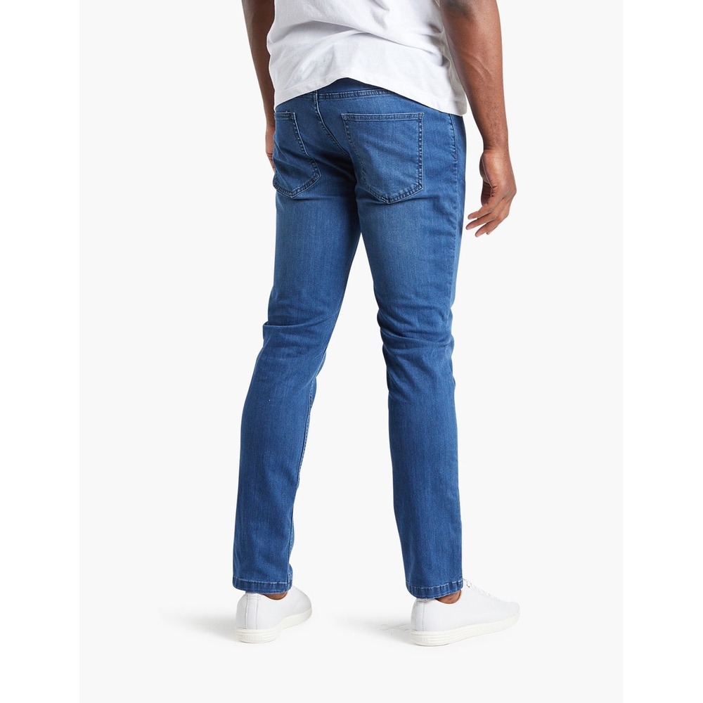 Mugsy Lake Shores Mens Dark Wash Stretch Denim Jeans FLX3NLA-35X32